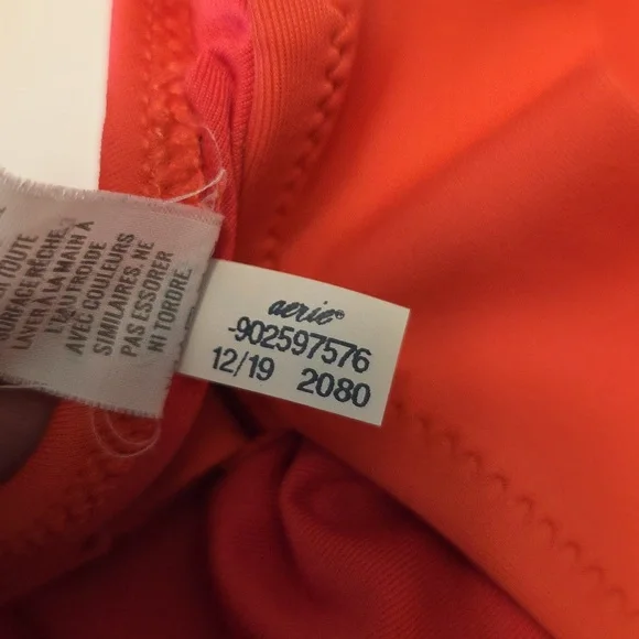 NWT Aerie Scoop Bikini Top Size XXS & Hi Cut Cheeky Bikini Bottom Size XS - Picture 7 of 15